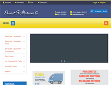 Tablet Screenshot of efmco.com